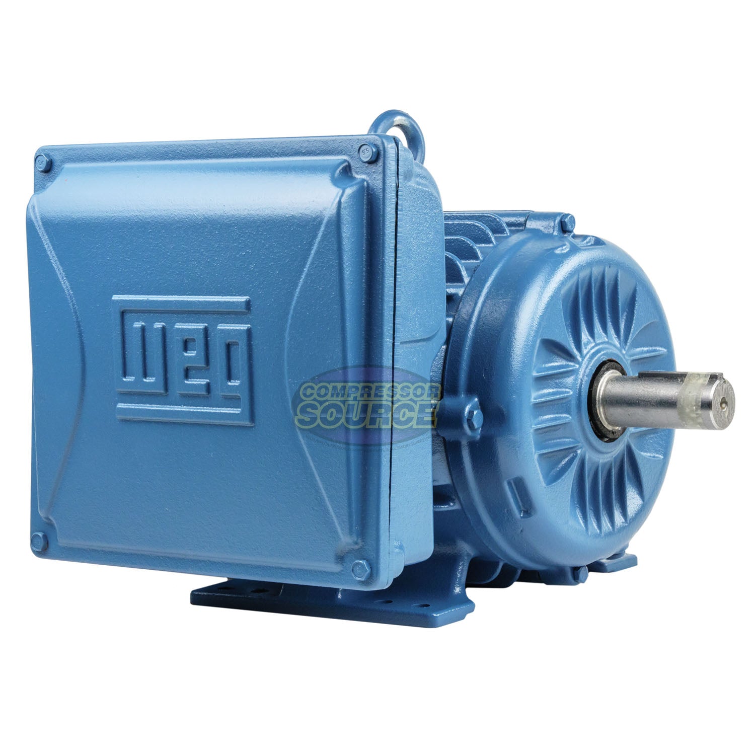 WEG 5 HP 1 Phase Electric Motor 3515 RPM 184T Frame 115-208-230V TEFC 00536ES1B184T-W22