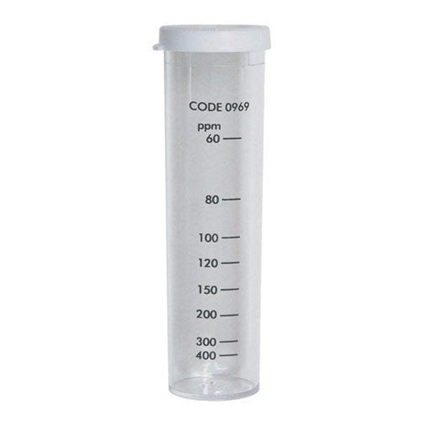 LaMotte 0969 Alkalinity/Hardness Titration Tube and Cap – 60–400 ppm Range