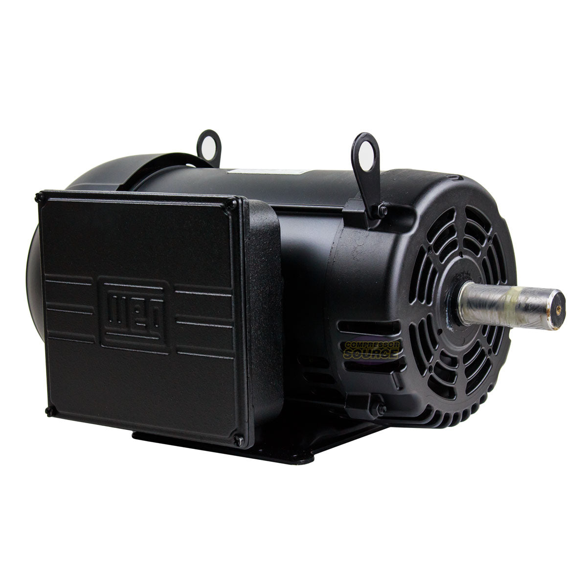 WEG 10 HP 1 Phase Electric Motor 1720 RPM 215T Frame 208-230V ODP 01018OS1CCD215T