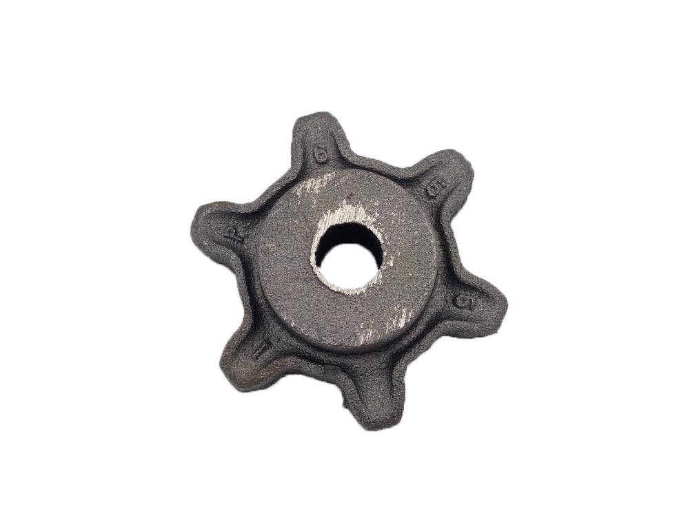 55X6 Cast Iron Sprocket - 6 Tooth for 55 Steel Detachable Chain