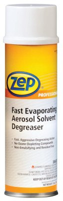 Zep Inc. Fast Evaporating Aerosol Solvent Degreaser, 14 oz Aerosol Can, 12/CA, #1040698