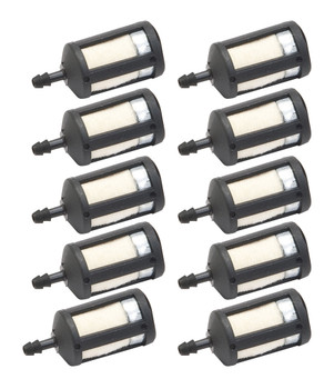 Oregon 07-209 10 Pack Fuel Filter 1/8" 175 Micron For Zama ZF3 # 07-209-10PK