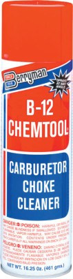 Berryman B-12 CHEMTOOL Carburetor/Choke Cleaner, 16 oz Aerosol Can, 12 CN/CA, #117