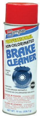 Berryman Non-Chlorinated Brake Cleaner, 19 oz Aerosol Can, 12 CN/CA, #2421