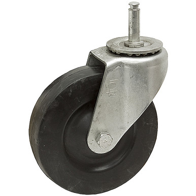 5" x 1-1/8" 7/16" Stem Swivel Caster