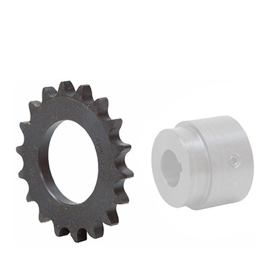 25 Tooth 50 Pitch Series X Weld-On Roller Chain Sprocket 50X25B