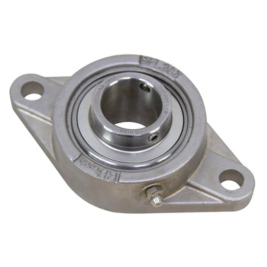 1-1/4" Bore Stainless Steel 2 Bolt Flange Bearing Dura-Roll SSUCFL206-20