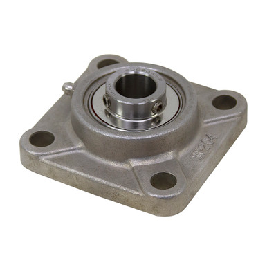 1-7/16" Bore Stainless Steel 4 Bolt Flange Bearing Dura-Roll SSUCF207-23