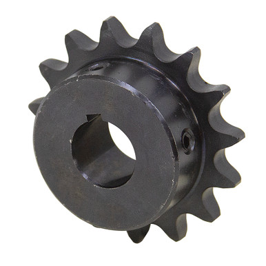 18 Tooth 1-1/2" Bore 40 Pitch Roller Chain Sprocket 40BS18H-1-1/2