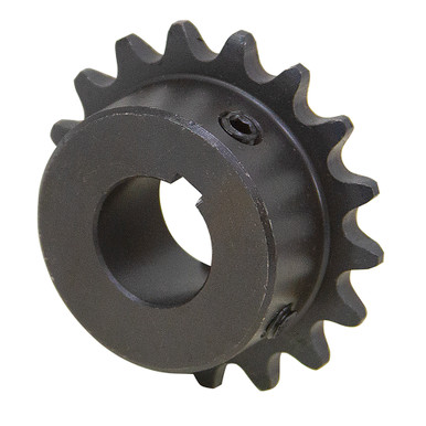 60 Tooth 1" Bore 35 Pitch Roller Chain Sprocket 35BS60-1