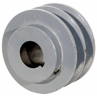 2.70 OD 5/8 Bore 2 Groove Pulley