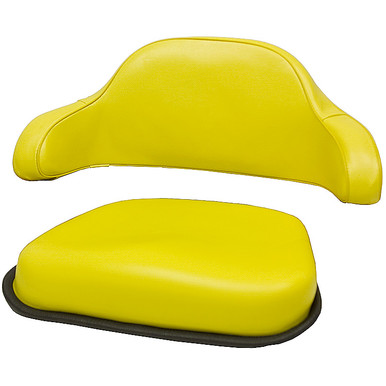 555 John Deere 2-Pc Yellow Cushion Set Black Talon 555000YE