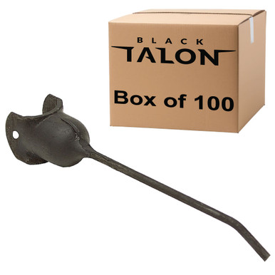 Box Of 100 Pieces Rake Tooth Black Talon 300718