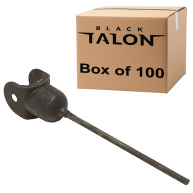 Box Of 100 Pieces Rake Tooth Black Talon 300312