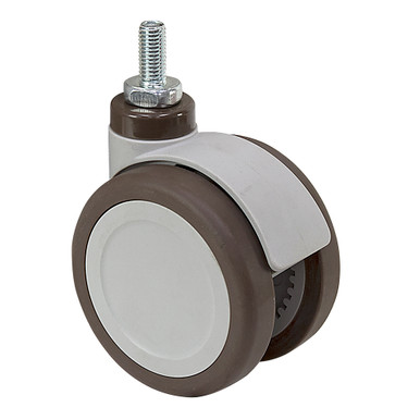 4" x 11/16" Medcaster Swivel Threaded Stem Caster MF04PYN281SWTS07
