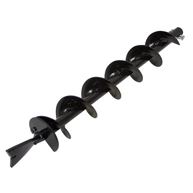 4" Single Flute Post Hole Digger Earth Auger Bit Dirty Hand Tools 104881