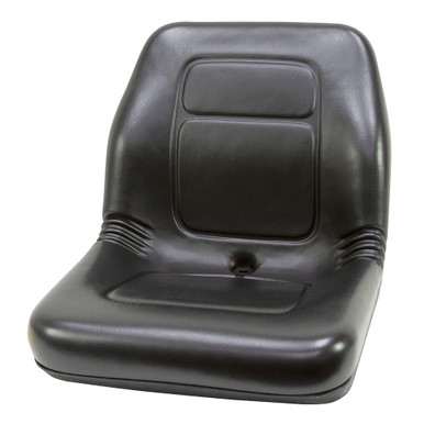 1430 High-Back Plastic Pan Black Seat Black Talon 143000BK