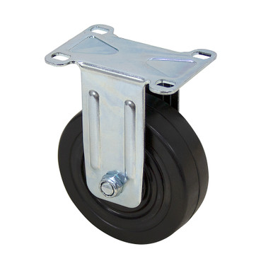 4" x 1-1/4" Rigid Plate Caster