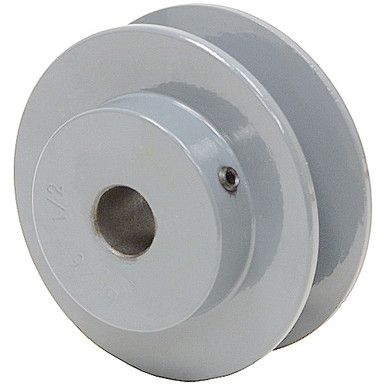 2.40 OD 1/2 Bore 1 Groove Pulley
