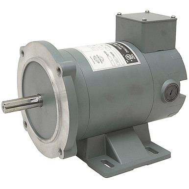 1/3 HP 90 Volt DC 1800 RPM Motor 56C Worldwide WPMDC13-18-90V-56CB