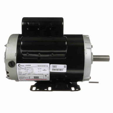 5 HP Special Duty 3450 RPM 230 Volt AC Air Compressor Motor Century B813 w/ Y56HZ Frame