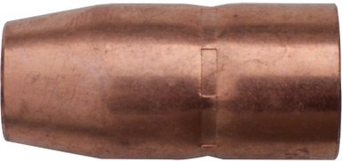 Best Welds MIG Gun Nozzles, 1/2 in Bore, Flush, For Miller M10/M15 & Hobart H-9/H-10 Guns, 2/PK, #169715