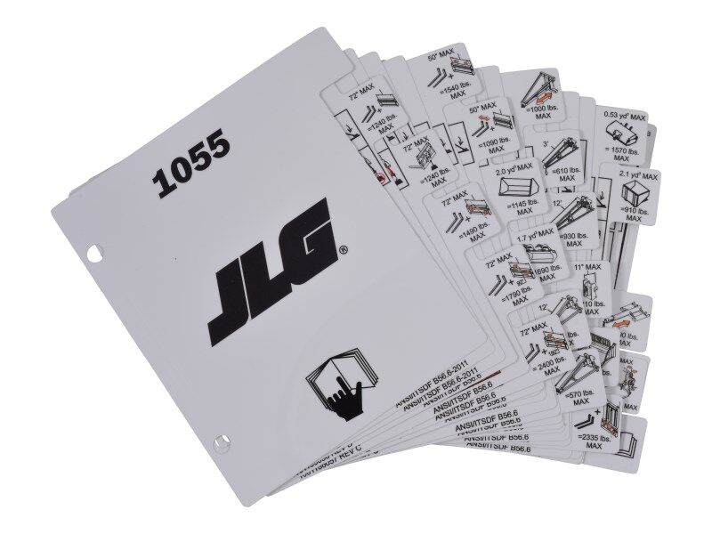 JLG Part # 1001212227 – Booklet