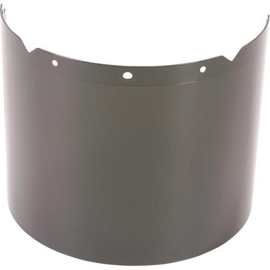 MSA V-Gard Welding/Cutting/Brazing Visors, PC, Shade 5 IR, Green 8" x 17" x .098" (1/Pkg.) #10115861