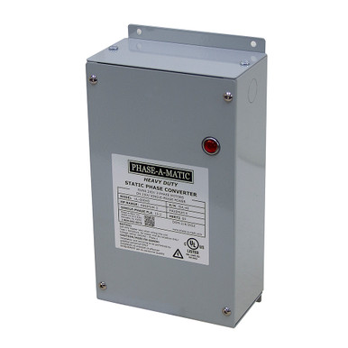 3 HP To 5 HP Phase Converter Phase-A-Matic UL-600HD