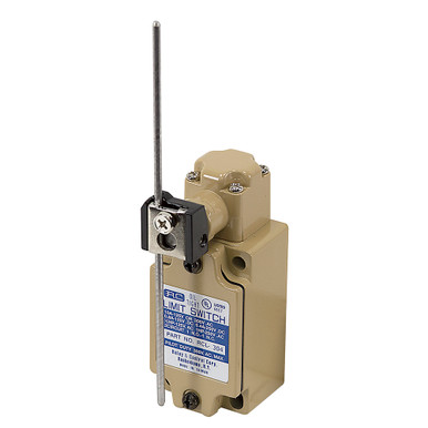 RCL-304 Limit Switch Adjustable Rod Lever 43 Degree Movement - Relay & Control Corp