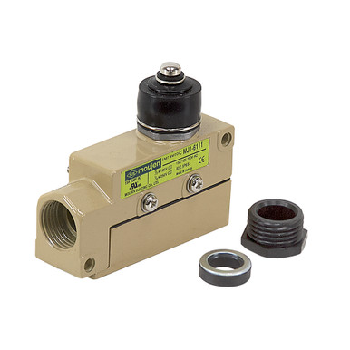 MJ1-6111 Enclosed Lmt Switch Top Push Plunger Boot - Relay & Control Corp