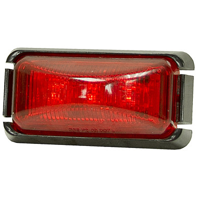 2-1/2" 3 LED Red Rectangular Light Buyers Products 5622103