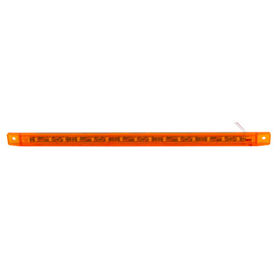 12" Amber Ultra Thin 12 Volt DC Light Bar