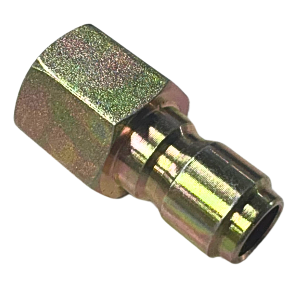 Bedford 3/8 NPT(f) Quick Disc Plug, Plated Steel
