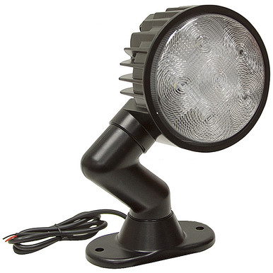 12 Volt DC 1350 Lumens LED Utility Swivel Flood Light Buyers Products 1492125