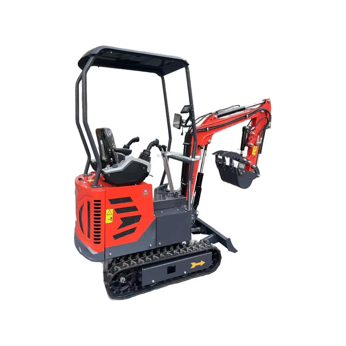 1 Ton Upgraded Mini Excavator W/Pilot control & Swing Boom & Hydraulic Thumb | DM12X-PLUS