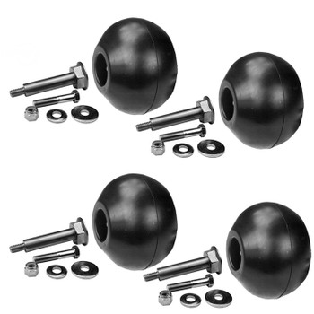 Rotary 4 Pack of Replacement Wheel Kits For Mowers - 12018-4PK