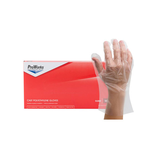 Adenna ProWorks Cast Poly Latex-free Gloves, Large