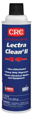 CRC Lectra Clean II Non-Chlorinated Heavy Duty Degreasers, 20 oz Aerosol Can, 12 CN/CA, #2120