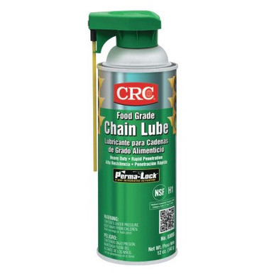 CRC Food Grade Chain Lubes, 16 oz Aerosol Can, 12 CN/CA, #3055