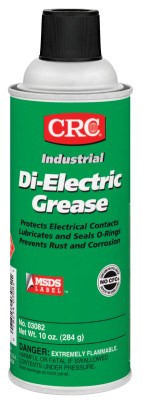 CRC Di-Electric Grease, 16 oz, Aerosol Can, NLGI Grade 2, 12 CN/CA, #3082