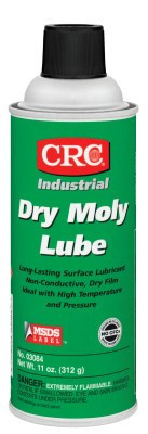 CRC Dry Moly Lubricants, 16 oz Aerosol Can, 12 CN/CA, #3084