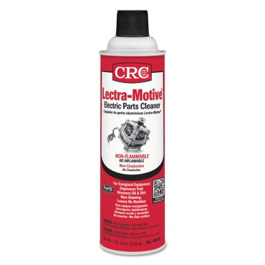 CRC Lectra Motive Electric Parts Cleaners, 20 oz Aerosol Can, 12 CN/CA, #5018