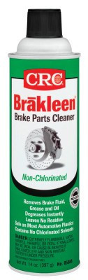 CRC Brakleen Non-Chlorinated Brake Parts Cleaners, 14 oz Aerosol Can, 12 CN/CA, #5088