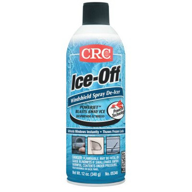 CRC Ice-Off Windshield Spray De-Icers, 16 oz Aerosol Can, 12 CN/CA, #5346