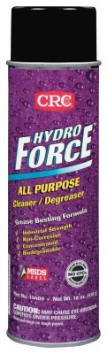 CRC HydroForce All Purpose Cleaner/Degreaser, 20 oz Aerosol Can, Pleasant, 12 CN/CA, #14406