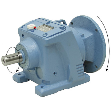 15.75:1 Size 37 2 HP Inline Cast Iron Gear Reducer Worldwide WINL37-15/1-145TC