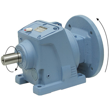 52.84:1 Size 47 1 HP Inline Cast Iron Gear Reducer Worldwide WINL47-50/1-56C
