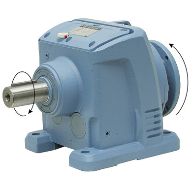 31.97:1 Size 77 3 HP Inline Cast Iron Gear Reducer Worldwide WINL77-30/1-182/4TC