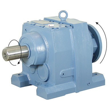 21.79:1 Size 107 40 HP Inline Cast Iron Gear Reducer Worldwide WINL107-20/1-324/6TC